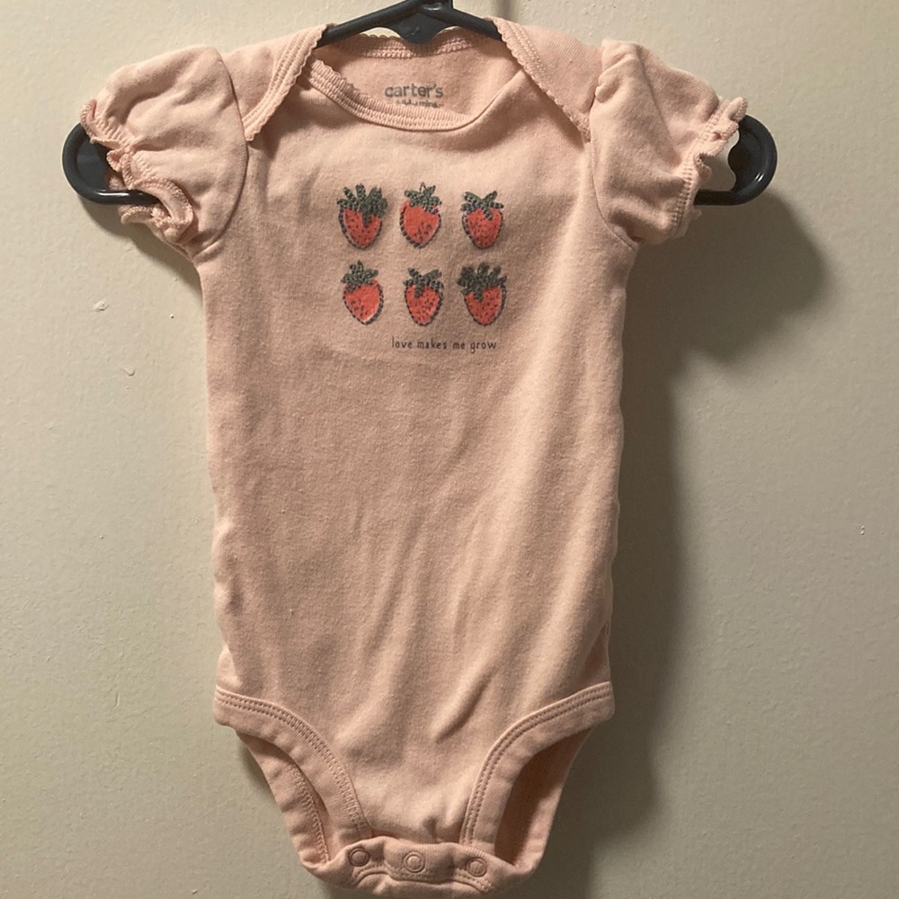 Carter’s Strawberry Onesie